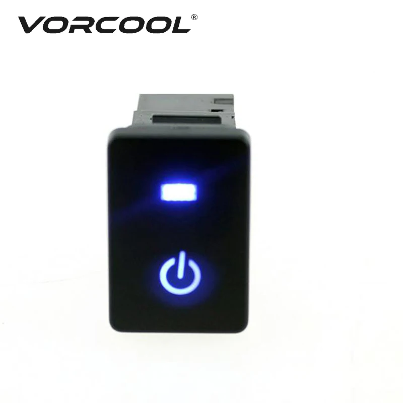 VORCOOL 12V Car Switch Starting Push Button with 15cm Cable for Toyota Camry Yaris Corolla Vios Reiz Prado Blue Light Switch
VORCOOL 12V Car Switch Starting Push Button with 15cm Cable for Toyota Camry Yaris Corolla Vios Reiz Prado Blue Light Switch