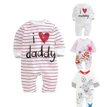 Baby Rompers Newborn I Love Mummy & Daddy Baby Costume Girls Boy Jumpsuit Clothing Spring Romper Body Baby Clothes Bebes
Baby Rompers Newborn I Love Mummy & Daddy Baby Costume Girls Boy Jumpsuit Clothing Spring Romper Body Baby Clothes Bebes