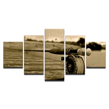 Artryst Wall Art Landscape Canvas Paintings Living Room Decor Poster 5 Piece Fly Rod Fly Fishing Poster Modular Sport Pictures
Artryst Wall Art Landscape Canvas Paintings Living Room Decor Poster 5 Piece Fly Rod Fly Fishing Poster Modular Sport Pictures