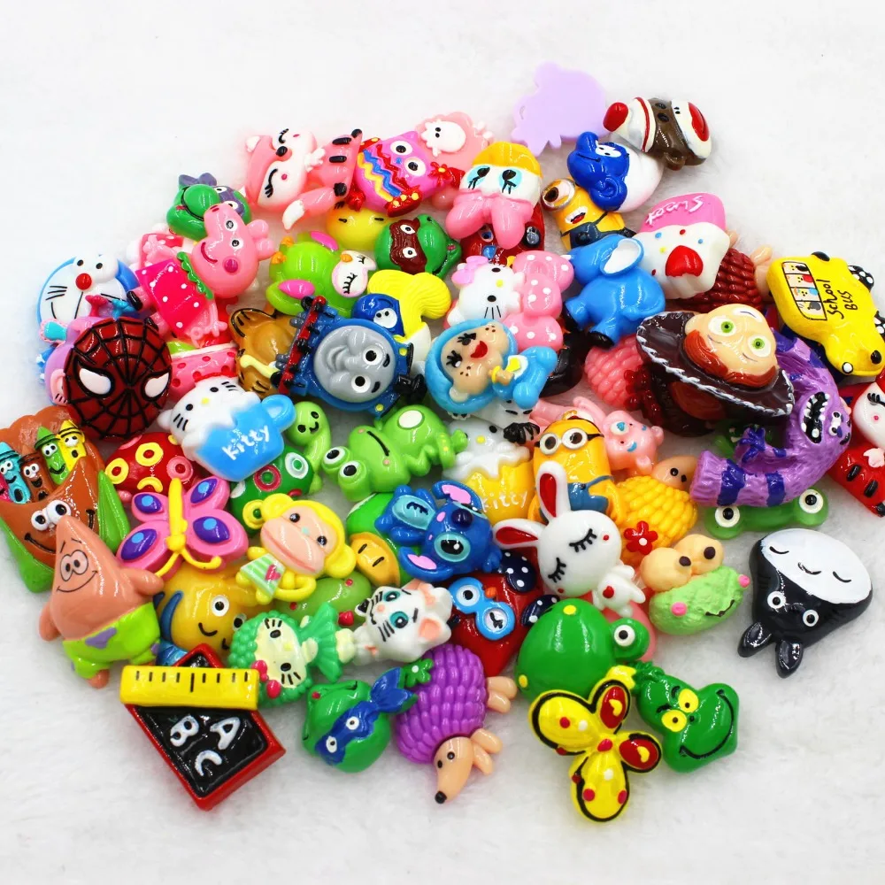 50pcs/lot flat back resin cartoon mix items DIY resin cabochons accessories mix by chance
50pcs/lot flat back resin cartoon mix items DIY resin cabochons accessories mix by chance