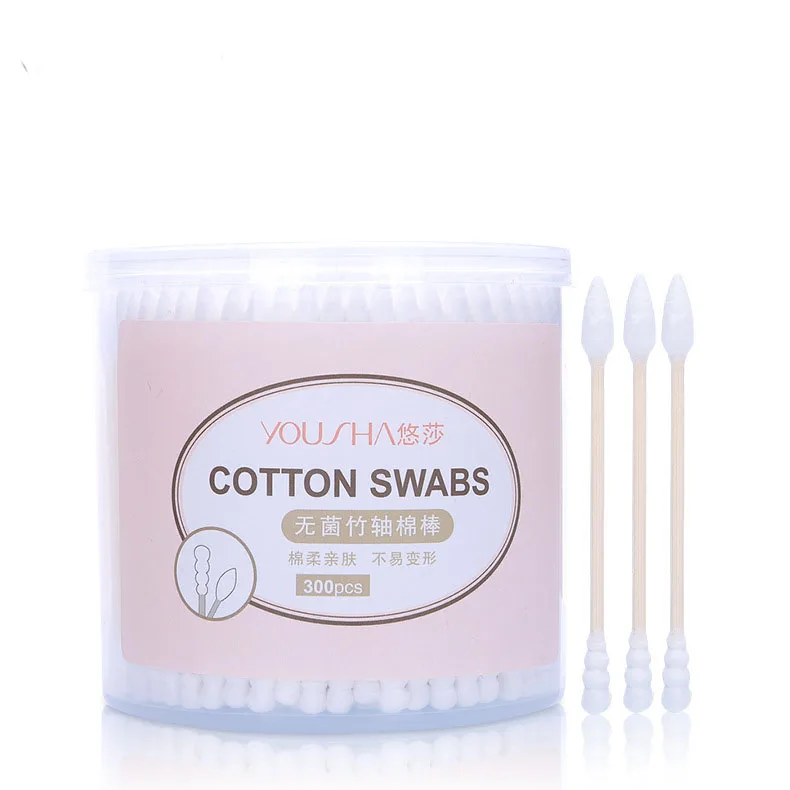 300pcs/pack double head cotton swab lady makeup cotton stick medical stick nose ear cleaning health care tools
300pcs/pack double head cotton swab lady makeup cotton stick medical stick nose ear cleaning health care tools