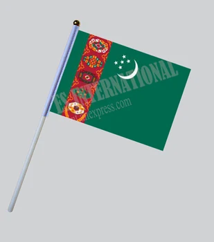 Turkmenistan Hand Flag National Hand Flag 14*21cm Polyester Small Size Flying Banner Custom Hand flag
Turkmenistan Hand Flag National Hand Flag 14*21cm Polyester Small Size Flying Banner Custom Hand flag
