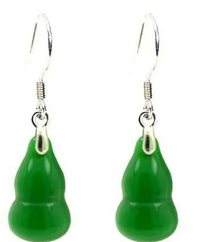 Genuine 925 silver inlaid gemstone natural ice species emerald chalcedony gourd hulu Earrings
Genuine 925 silver inlaid gemstone natural ice species emerald chalcedony gourd hulu Earrings