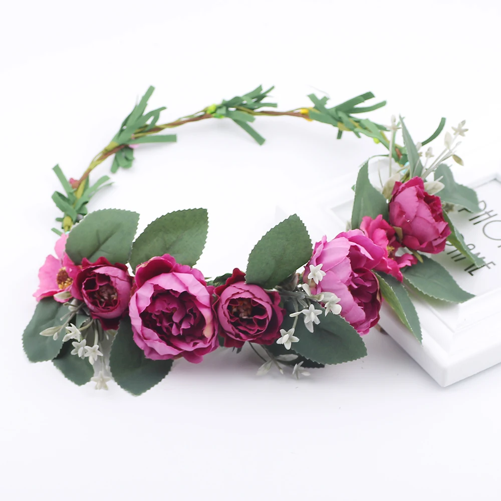 Purple Flower Garlands for Hair Woman Head Wreath Flower Crown Floral Flower Garland Hair Wreaths beach Travel Photography
Purple Flower Garlands for Hair Woman Head Wreath Flower Crown Floral Flower Garland Hair Wreaths beach Travel Photography
