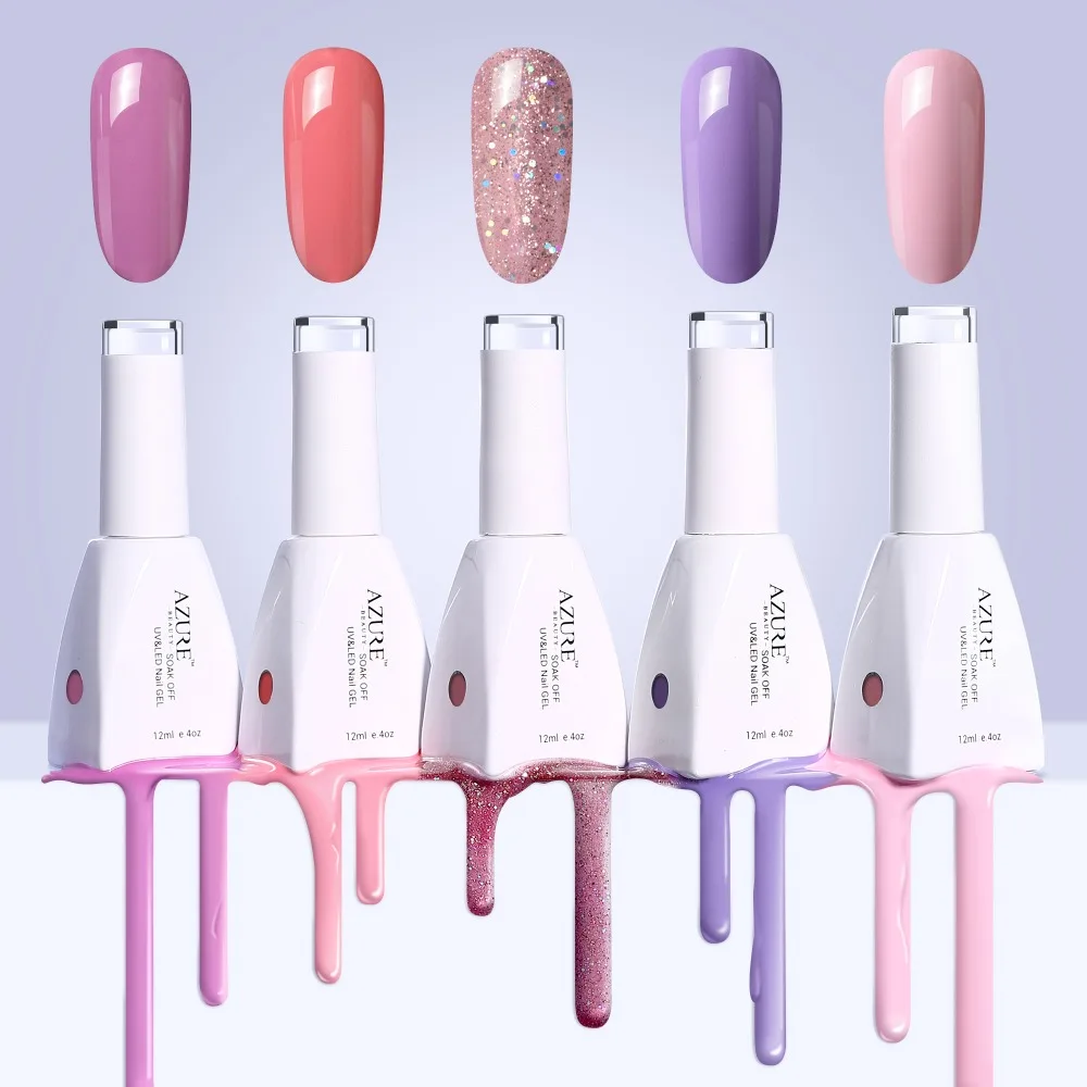 Azure Beauty Gel Polish Varnish Nail Art For Manicure UV Colors Vernis Semi Permanent Cured By UV/Led Lamp Fashion Color Set
Azure Beauty Gel Polish Varnish Nail Art For Manicure UV Colors Vernis Semi Permanent Cured By UV/Led Lamp Fashion Color Set