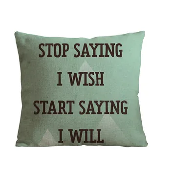 Personalized Stop Saying I Wish Start Saying I Will Custom Cushion Cover decorative throw pillows Case for Thanksgiving Gift
Personalized Stop Saying I Wish Start Saying I Will Custom Cushion Cover decorative throw pillows Case for Thanksgiving Gift