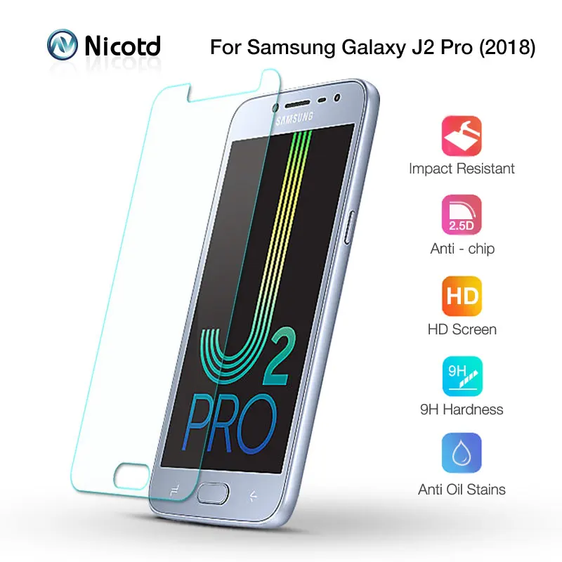 Nicotd Tempered Glass For Samsung Galaxy J2 Pro 2018 Transparent Screen Protector 9H 2.5D Glass Film For Samsung Galaxy J2 2018
Nicotd Tempered Glass For Samsung Galaxy J2 Pro 2018 Transparent Screen Protector 9H 2.5D Glass Film For Samsung Galaxy J2 2018