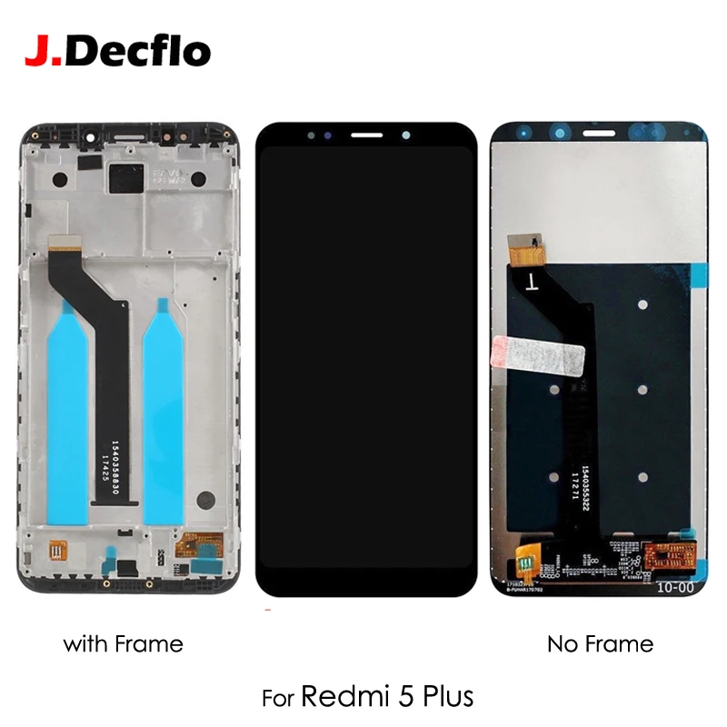 LCD Display For Xiaomi Redmi 5 Plus Hongmi 5P Touch Screen Digitizer With/No Frame Assembly Replacement White Black
LCD Display For Xiaomi Redmi 5 Plus Hongmi 5P Touch Screen Digitizer With/No Frame Assembly Replacement White Black