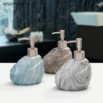 Direct creative ceramic retro imitation stone hand sanitizer hotel shampoo bath sub-packing soap dispenser bathroom storage
Direct creative ceramic retro imitation stone hand sanitizer hotel shampoo bath sub-packing soap dispenser bathroom storage