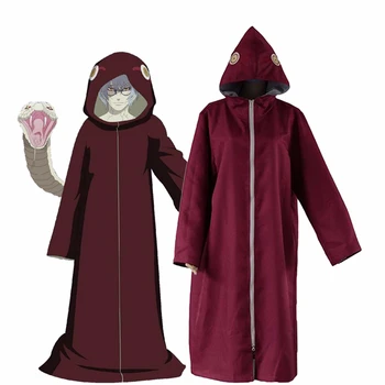 Anime Naruto Yakushi Kabuto Cosplay Men Woman Uniform Cloak Cape Halloween Carnival Party Red Cloak
Anime Naruto Yakushi Kabuto Cosplay Men Woman Uniform Cloak Cape Halloween Carnival Party Red Cloak
