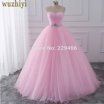 wuzhiyi Quinceanera Dresses 2018 Ball Gown Sweet 16 Dress