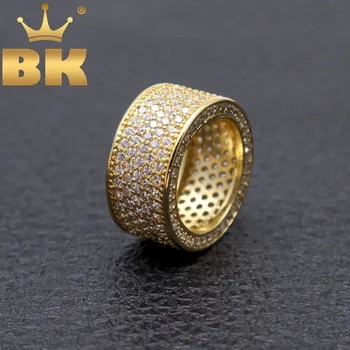 12mm Luxury Crystal Cubic Zirconia Finger Rings For Men And Women Gold&Silver 8-11 Engagement Ring Fashion Jewelry Design
12mm Luxury Crystal Cubic Zirconia Finger Rings For Men And Women Gold&Silver 8-11 Engagement Ring Fashion Jewelry Design