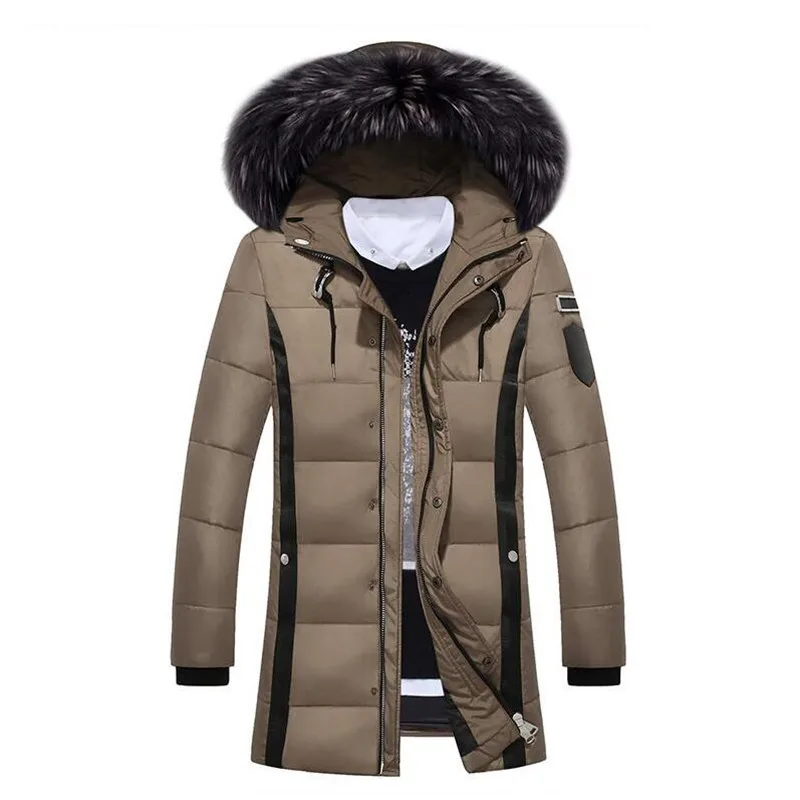 Plus Size M-3XL Fashion Casual Warm Hoodies Cotton Clothing Men Winter 2019 Thick Parkas Jackets Fur Collar Hooded Coats Zippers
Plus Size M-3XL Fashion Casual Warm Hoodies Cotton Clothing Men Winter 2019 Thick Parkas Jackets Fur Collar Hooded Coats Zippers