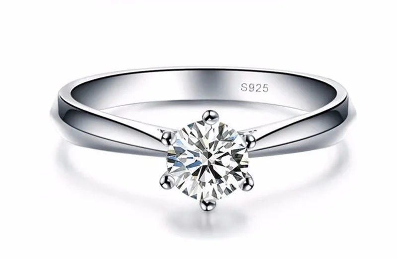 Luxury Brand 100% Real 925 Sterling Silver Jewelry Sets Luxury CZ Diamant Wedding Engagement Bridal Sets For Women African YS052 - Jewelry Sets Fashion Bridal Jewelry Sets Round Wedding Romantic Women Silver Cubic Zirconia 1 pcs ring +1 pcs Necklace + 1 pair Earrings 1263 Jewelry Set for women rings women Silver Jewelry Set for women Gift box Jewelry Set for women Silver Crystal wedding Jewelry Set