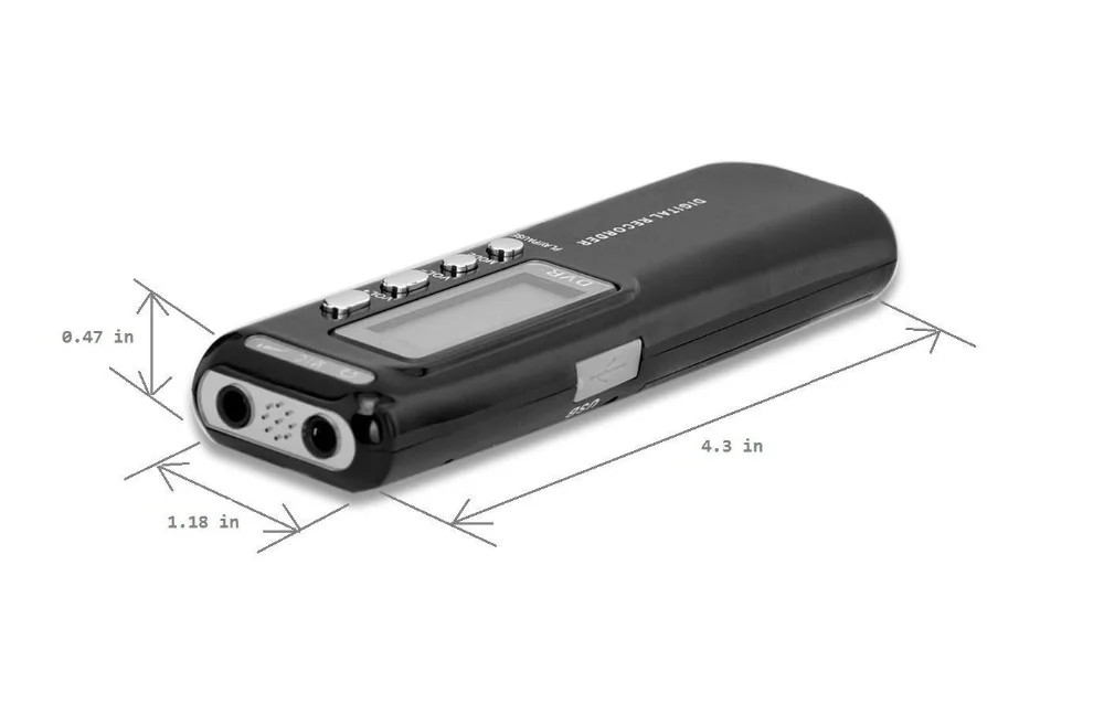 Volemer 4GB8GB USB Pen Digital Voice Recorder Voice Activited Digital Audio Voice Recorder MP3 Player Dictaphone WAV Grabadora (4)