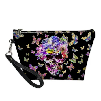THIKIN 3D Pattern Custom Trousse Maquillage Femme Zipper Cool Skull Printing for Young Girls Travel Make up Cases Cosmetic Bags
THIKIN 3D Pattern Custom Trousse Maquillage Femme Zipper Cool Skull Printing for Young Girls Travel Make up Cases Cosmetic Bags