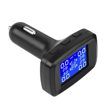 3 Inch LCD Screen Wireless Data Transmission Car Tyre Pressure Monitoring System Cigarette Lighter Monitor 4 External Sensors
3 Inch LCD Screen Wireless Data Transmission Car Tyre Pressure Monitoring System Cigarette Lighter Monitor 4 External Sensors