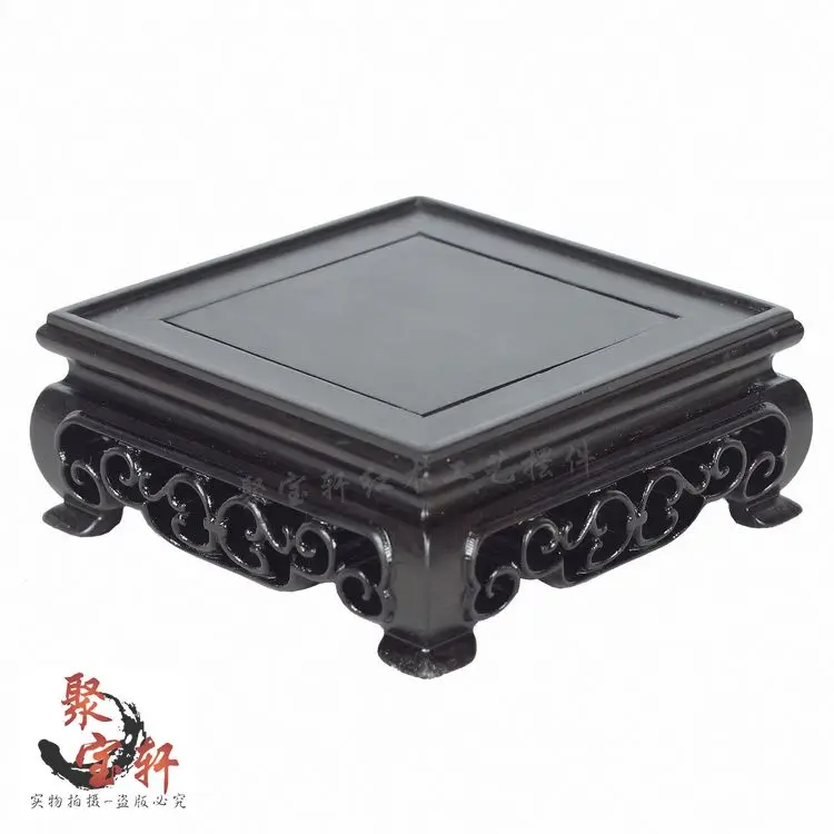 Square base ebony wood carving handicraft furnishing articles household act the role ofing is tasted the vase
Square base ebony wood carving handicraft furnishing articles household act the role ofing is tasted the vase