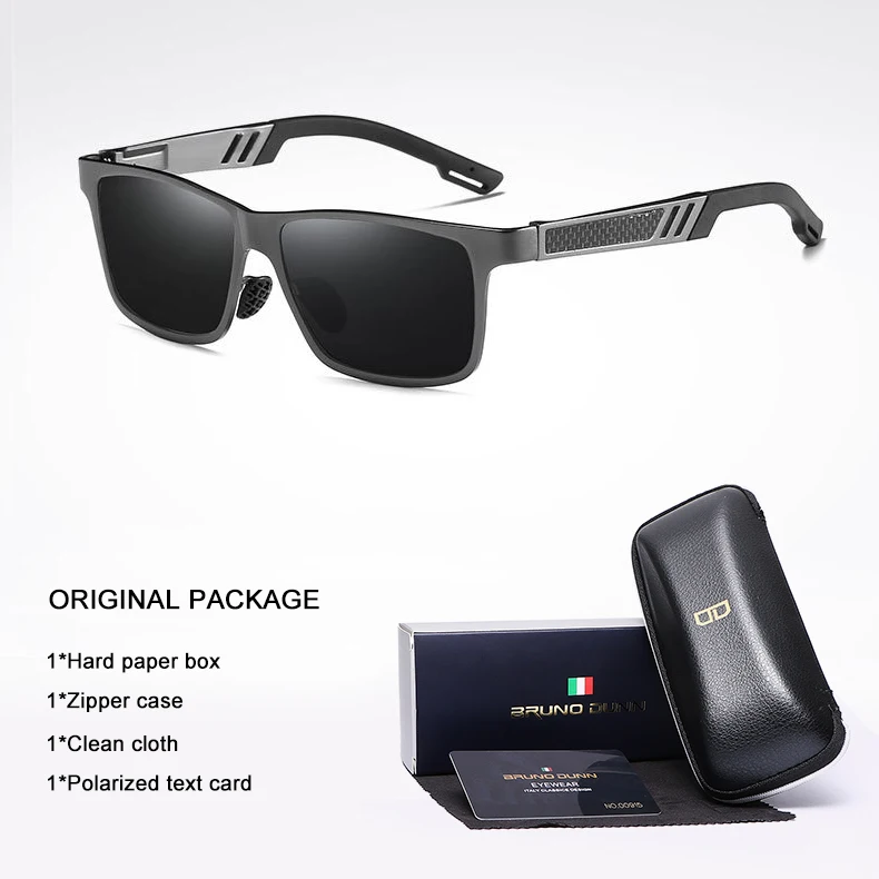 Bruno Dunn Men Polarized Sunglasses 2019 Sun Glases Oculos de sol masculino lunette de soleil homme zonnebril mannen ray
Bruno Dunn Men Polarized Sunglasses 2019 Sun Glases Oculos de sol masculino lunette de soleil homme zonnebril mannen ray