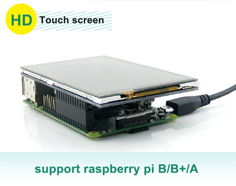 3 5 дюймовый 480*320 сенсорный экран Raspberry Pi сопротивление ЖК дисплей модуль TFT с