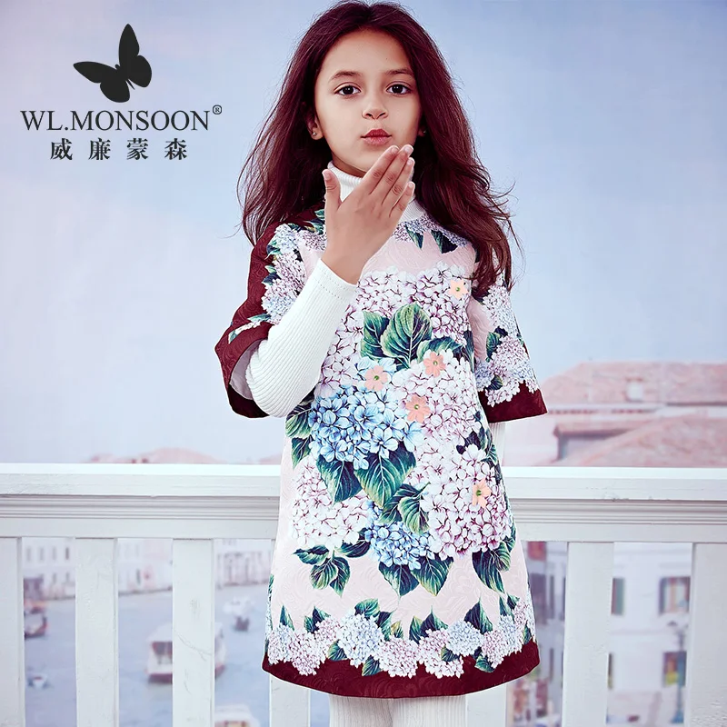 Brand girl dress2019 autumn and winter new floral dress sleeve children's princess baby girl clothes kids dresses for girls
Brand girl dress2019 autumn and winter new floral dress sleeve children's princess baby girl clothes kids dresses for girls