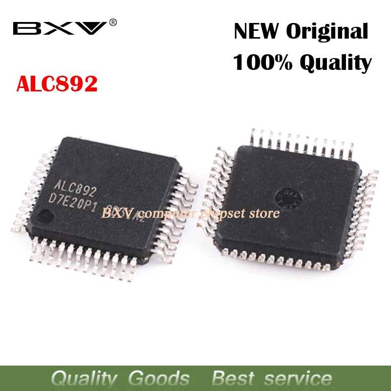 5pcs ALC892 QFP-48 Single chip sound card chip new original laptop chip free shipping
5pcs ALC892 QFP-48 Single chip sound card chip new original laptop chip free shipping