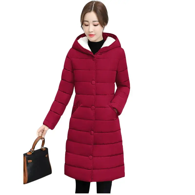2019 New style Parkas Female Women Winter Coat Thickening Cotton Winter Jacket Womens Outwear Parka for Women Winter Down jacket
2019 New style Parkas Female Women Winter Coat Thickening Cotton Winter Jacket Womens Outwear Parka for Women Winter Down jacket