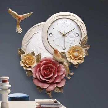 Modern minimalist creative personality embossed European home wall clock living room clock bedroom decoration clock
Modern minimalist creative personality embossed European home wall clock living room clock bedroom decoration clock