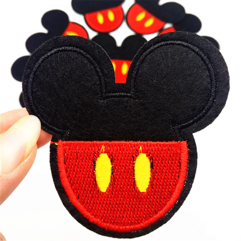 10Pcs Mickey Head Patches DIY Clothing Sewing Fabric Motif Stripes Clothes Stickers Badges Iron On Patches Garment Appliques
10Pcs Mickey Head Patches DIY Clothing Sewing Fabric Motif Stripes Clothes Stickers Badges Iron On Patches Garment Appliques