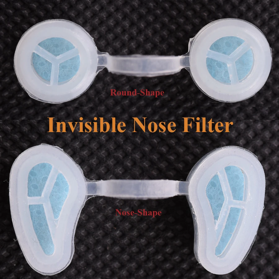 98% High Efficiency PM2.5 Invisible Mask Allergy Nose Filter, Anti Dust Smog Mobile Exhaust Food Grade Silica Gel Filters
98% High Efficiency PM2.5 Invisible Mask Allergy Nose Filter, Anti Dust Smog Mobile Exhaust Food Grade Silica Gel Filters
