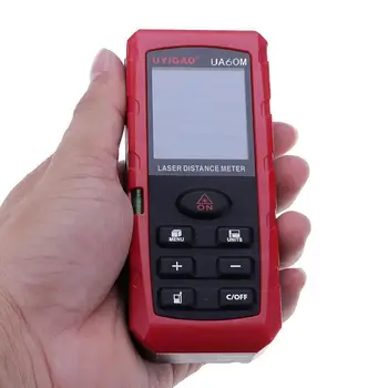 UYIGAO 60M Laser Distance Meter Digital Laser Rangefinder Tape Range Finder Build Measure Device Portable Digital Measure Tool
UYIGAO 60M Laser Distance Meter Digital Laser Rangefinder Tape Range Finder Build Measure Device Portable Digital Measure Tool