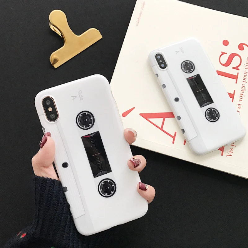 Music magnetic tape Phone cases For iphone X XR XS Max Retro style soft silicone case for iphone 6 6s 7 8 7plus
Music magnetic tape Phone cases For iphone X XR XS Max Retro style soft silicone case for iphone 6 6s 7 8 7plus