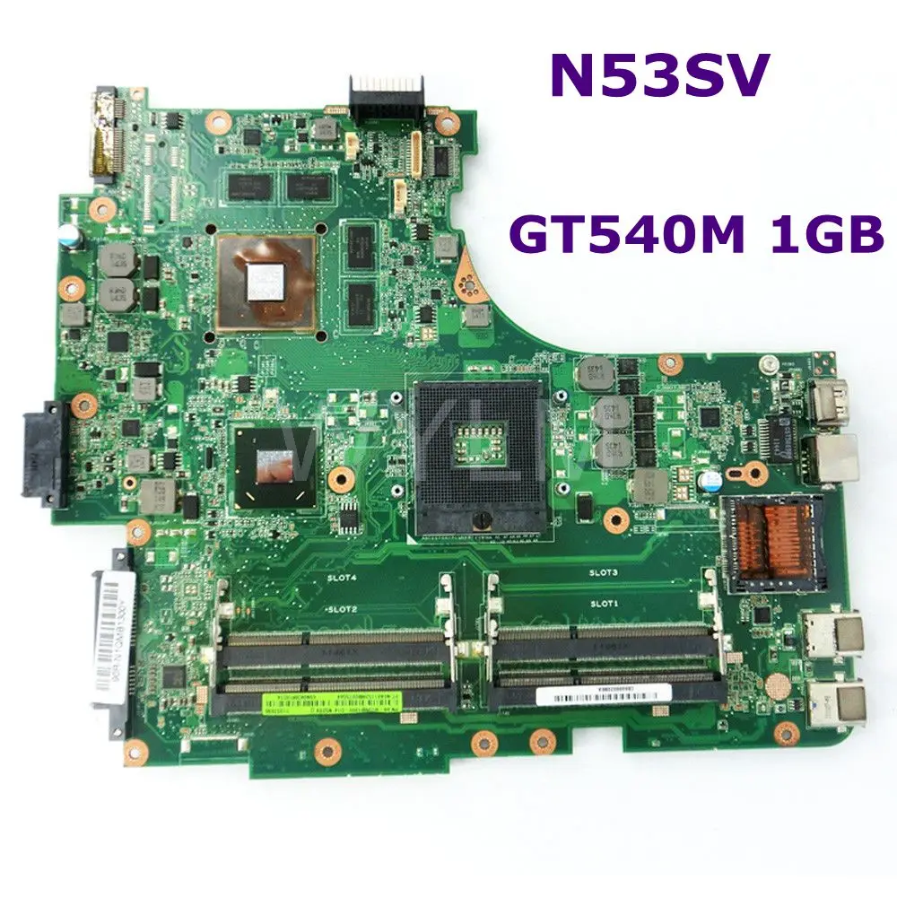 N53SV GT540M 1GB N12P-GS-A1 4 Slots DDR3 Mainboard REV 2.2 For ASUS N53S N53SV laptop motherboard 100% Tested OK Free Shipping
N53SV GT540M 1GB N12P-GS-A1 4 Slots DDR3 Mainboard REV 2.2 For ASUS N53S N53SV laptop motherboard 100% Tested OK Free Shipping