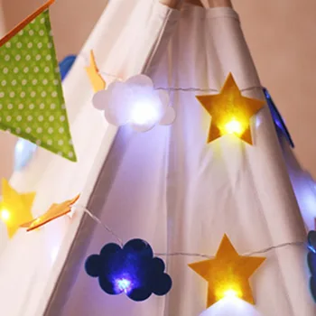 Star Moon Sun Light Strings Cartoon Children Bedroom Tents Party LED Fantasy String Light
Star Moon Sun Light Strings Cartoon Children Bedroom Tents Party LED Fantasy String Light