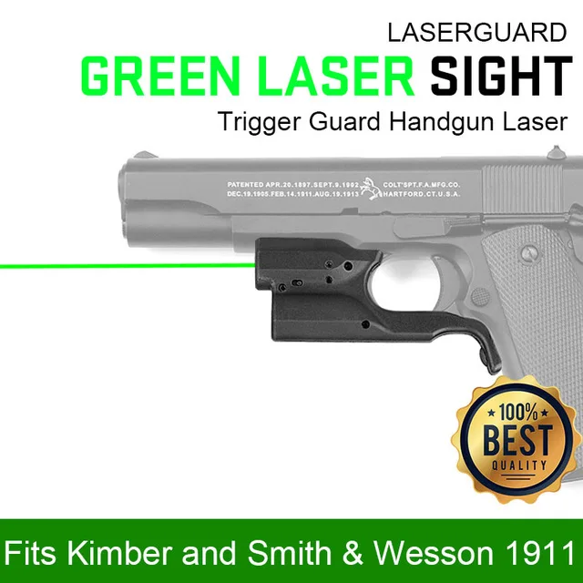 Новое поступление зеленый лазерный прицел PPT для 1911 подходит Kimber и Smith & Wesson