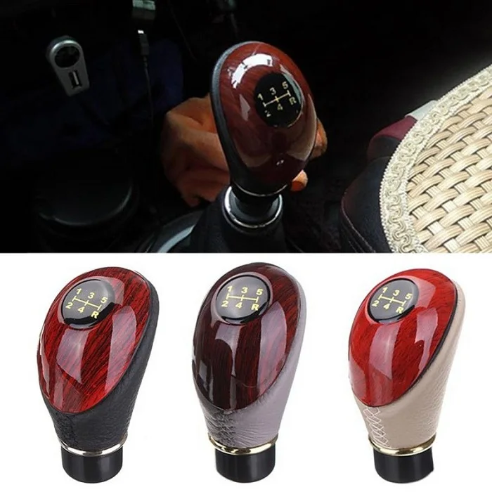 automobile Universal Car Shift Lever Gear Knob Speed Stick Cover Artificial Peach Wood 5-Speed Manual design Car Cool Handball
automobile Universal Car Shift Lever Gear Knob Speed Stick Cover Artificial Peach Wood 5-Speed Manual design Car Cool Handball