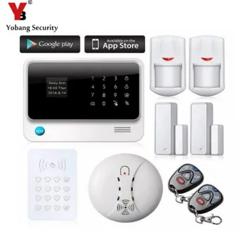 YobangSecurity Touch Screen G90B WiFi GSM Home Alarm With Camera IOS Android APP Control Wireless Relay 4CH PIR Motion Detector
YobangSecurity Touch Screen G90B WiFi GSM Home Alarm With Camera IOS Android APP Control Wireless Relay 4CH PIR Motion Detector