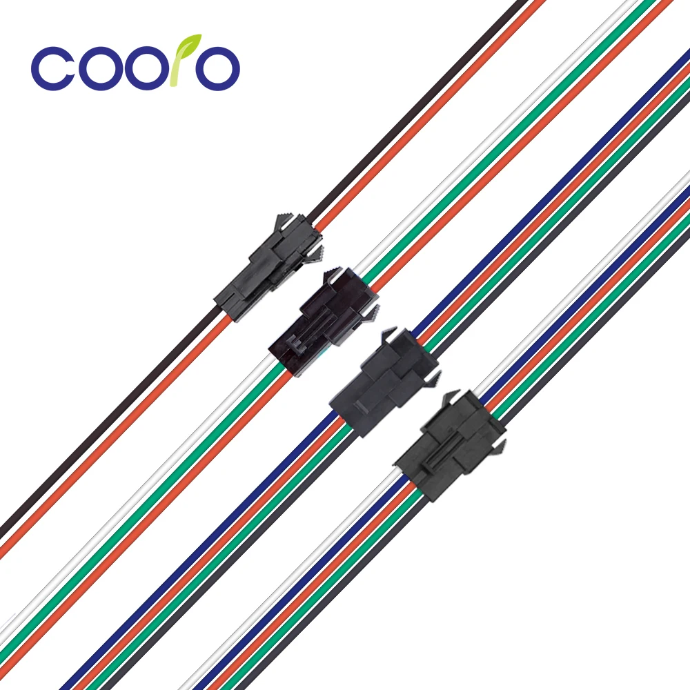 JST SM коннектор 2Pin/3Pin/4pin/5PIN штекер и гнездо набор проводов с быстроразъемным