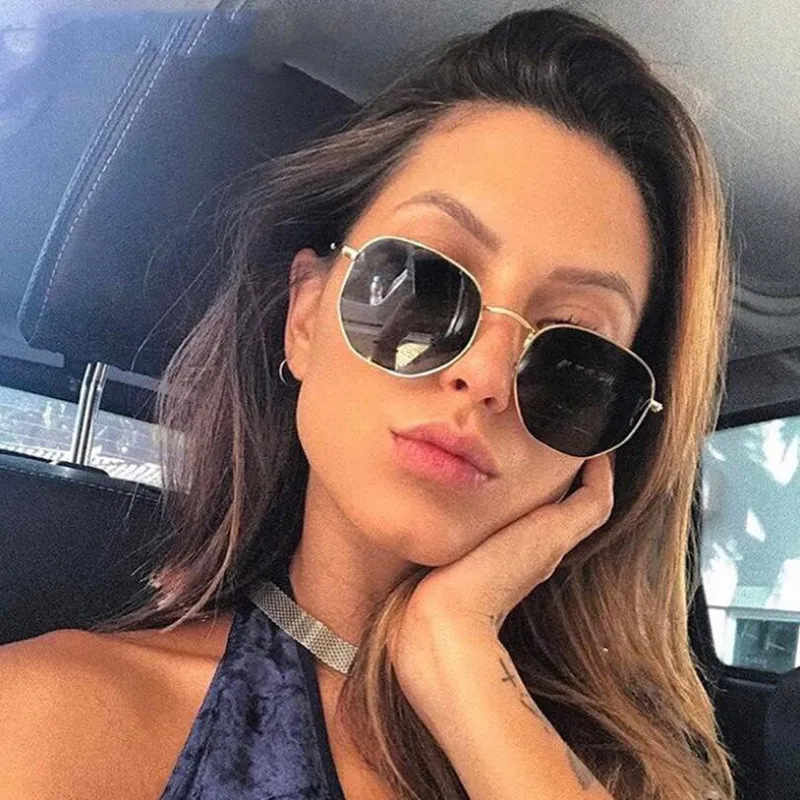New Arrival Polygon Clear Square Sunglasses Women Fashion Brand Design Lady Vintage Metal Small Frame Plain Sun Glasses UV400
New Arrival Polygon Clear Square Sunglasses Women Fashion Brand Design Lady Vintage Metal Small Frame Plain Sun Glasses UV400
