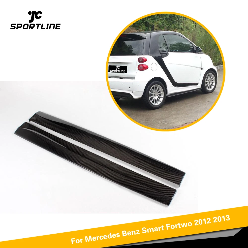 JC Car Styling Carbon Fiber Auto Car Side Skirts Extension Apron for Smart Fortwo 2012 2013
JC Car Styling Carbon Fiber Auto Car Side Skirts Extension Apron for Smart Fortwo 2012 2013
