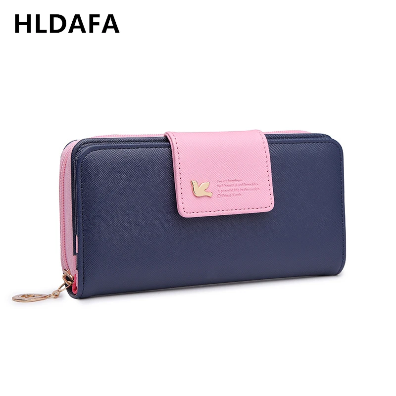 HLDAFA Women Long Clutch Wallet PU Large Capacity Wallets Female Purse Lady Purses Phone Pocket Card Holder Carteras Money Bag
HLDAFA Women Long Clutch Wallet PU Large Capacity Wallets Female Purse Lady Purses Phone Pocket Card Holder Carteras Money Bag