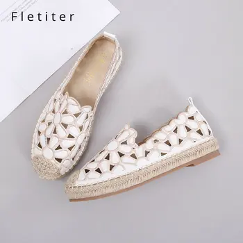 Fletiter Women Flats Shoes Slip On Casual Shoes Leather Lazy Loafers Breathable Female Espadrilles Footwear 2019 Summer Ladies
Fletiter Women Flats Shoes Slip On Casual Shoes Leather Lazy Loafers Breathable Female Espadrilles Footwear 2019 Summer Ladies