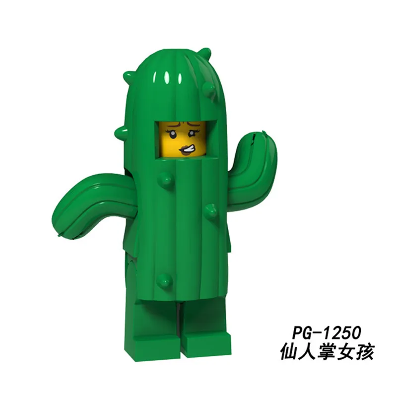 PG8152 Cactus Girl Balloon Artist Clown 18th Figures Building Blocks Bricks Compatible with legoingly figure DIY Gifts Toys Kids
PG8152 Cactus Girl Balloon Artist Clown 18th Figures Building Blocks Bricks Compatible with legoingly figure DIY Gifts Toys Kids
