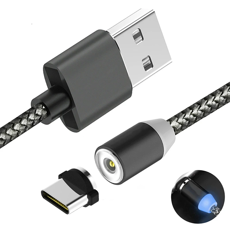 LED Magnetic USB Type C Cable Magnet Type-C Charger Cable for Samsung S8 S9 Plus A3 A5 2017 Xiaomi 8 Oneplus USB-C Charging Wire
LED Magnetic USB Type C Cable Magnet Type-C Charger Cable for Samsung S8 S9 Plus A3 A5 2017 Xiaomi 8 Oneplus USB-C Charging Wire