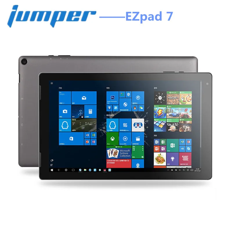 

Jumper EZpad 7 Tablet 2 in 1 Tablet PC 10.1'' Windows 10 Intel Cherry Trail Z8350 Quad Core 1.44GHz 4GB RAM 64GB eMMC ROM