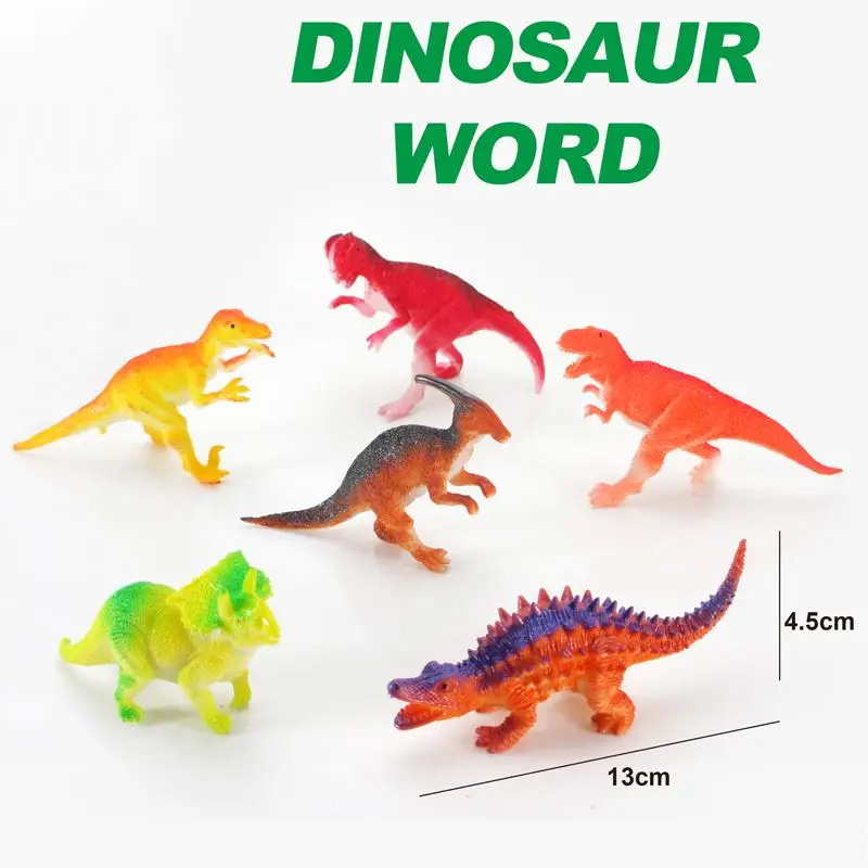 6 Pcs/Set Mini Simulation Plastic Model Dinosaur Toys Wild Animals Simulation Animal Model Ornaments Solid Toys Gift For Kids
6 Pcs/Set Mini Simulation Plastic Model Dinosaur Toys Wild Animals Simulation Animal Model Ornaments Solid Toys Gift For Kids