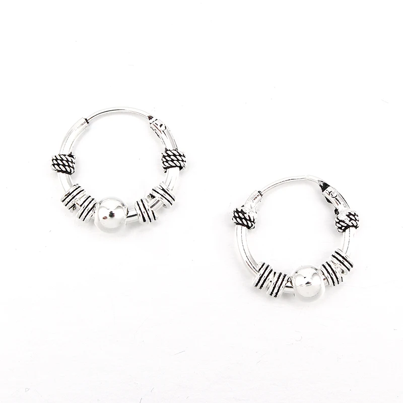 1pair Boho Silver Color Hoop Earring For Women Circle Round Cool Small Earrings Hoops Boho Earing Aretes Jewelry Bijoux E27
1pair Boho Silver Color Hoop Earring For Women Circle Round Cool Small Earrings Hoops Boho Earing Aretes Jewelry Bijoux E27
