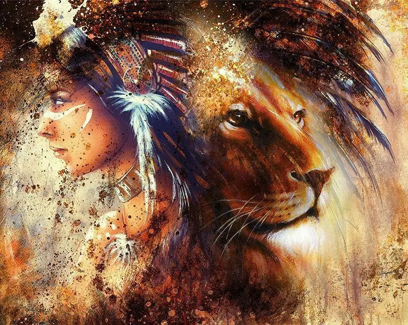 YIKELA 2019 New 5D Diamond Painting Cross Stitch Indian and lion Square Full Decorative Diy Diamond Embroidery Painting
YIKELA 2019 New 5D Diamond Painting Cross Stitch Indian and lion Square Full Decorative Diy Diamond Embroidery Painting