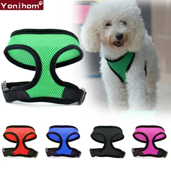 Dog Harness Soft Mesh Dog Collar Harness Vest Puppies Dogs Collar Nylon Comfort Soft Breathable Dogs Pet Vest for Small Pet
Dog Harness Soft Mesh Dog Collar Harness Vest Puppies Dogs Collar Nylon Comfort Soft Breathable Dogs Pet Vest for Small Pet