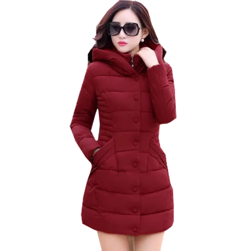 Women Winter Coat Winter Jackets Women Slim Hooded Long Down Jacket Warm Down Parka For Winter 2015 Woman Cotton Outwear ZY890
Women Winter Coat Winter Jackets Women Slim Hooded Long Down Jacket Warm Down Parka For Winter 2015 Woman Cotton Outwear ZY890